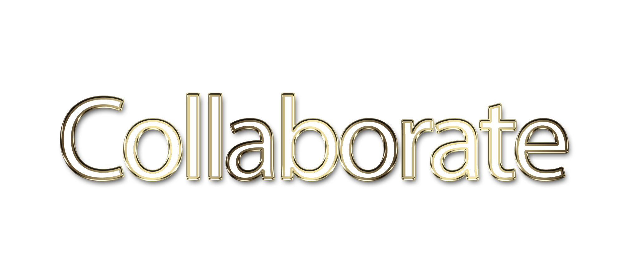 Collaborate png, word Collaborate png, Collaborate word png, Collaborate text png, Collaborate letters png, Collaborate word art typography PNG images, transparent png
